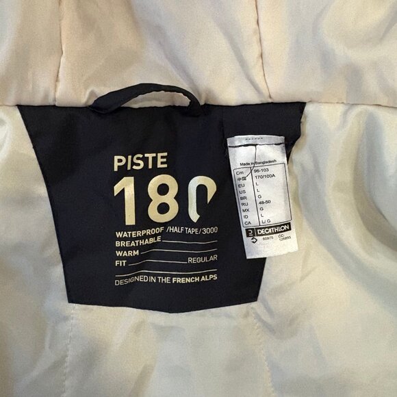 WEDZE Piste 180 Women’s Ski Jacket – Warm, Waterproof, Functional - Picture 6 of 12